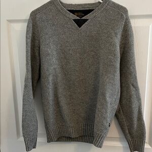 Fjallraven Gray V-Neck Men's Sweater